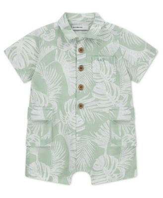 abercrombie kids Детский комбинезон Cargo Romper, короткий рукав