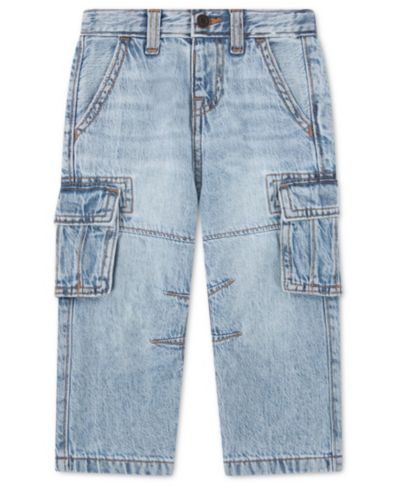 Детские мешковатые джинсы карго abercrombie kids для мальчиков