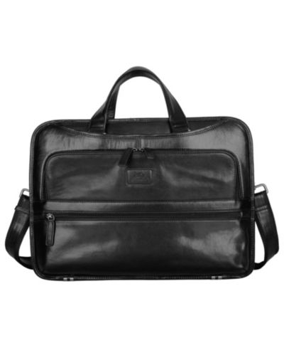 Mancini Men's Laptop Briefcase