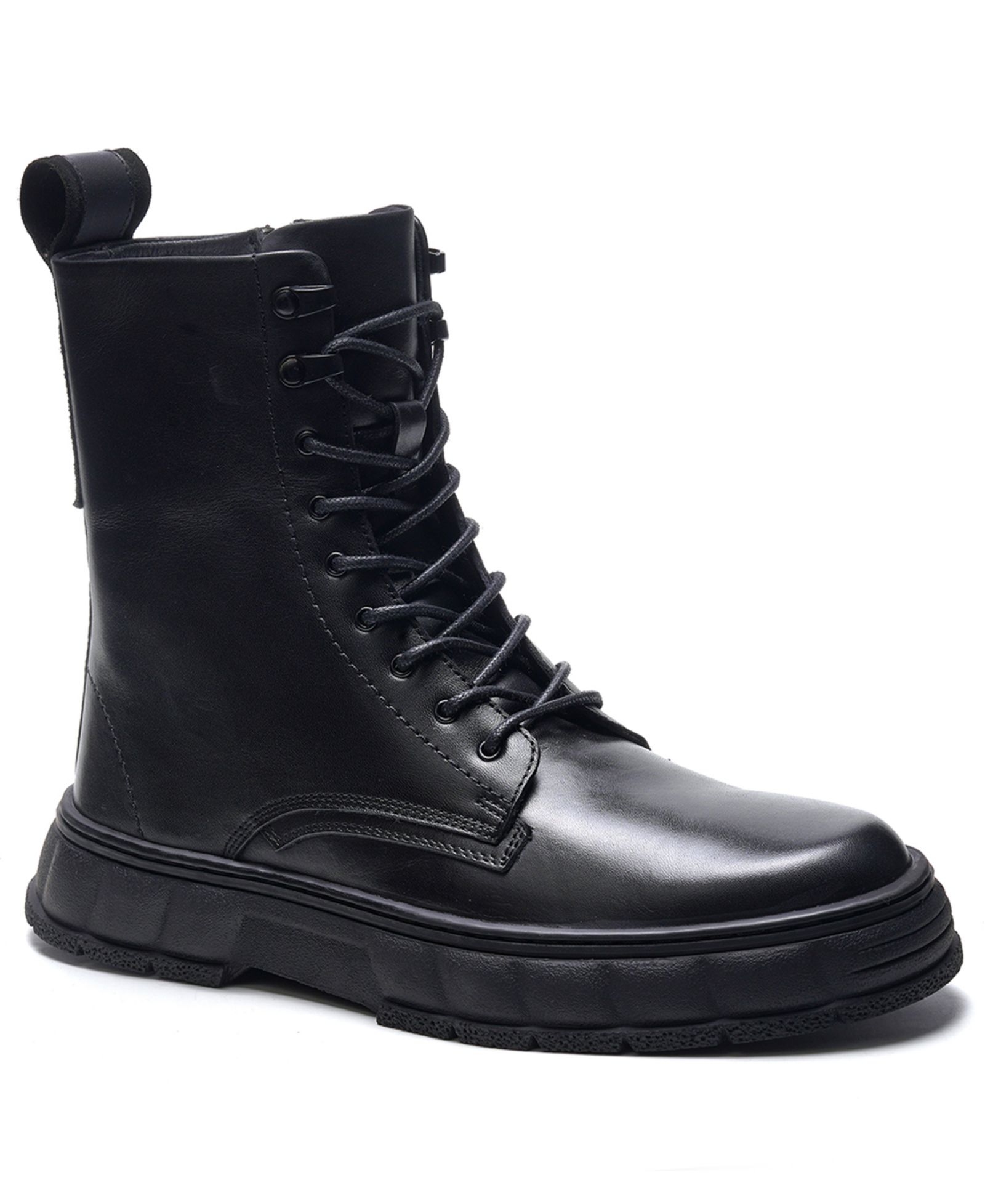 A. Veer Men's Bastion Lace-Up Ankle Boots