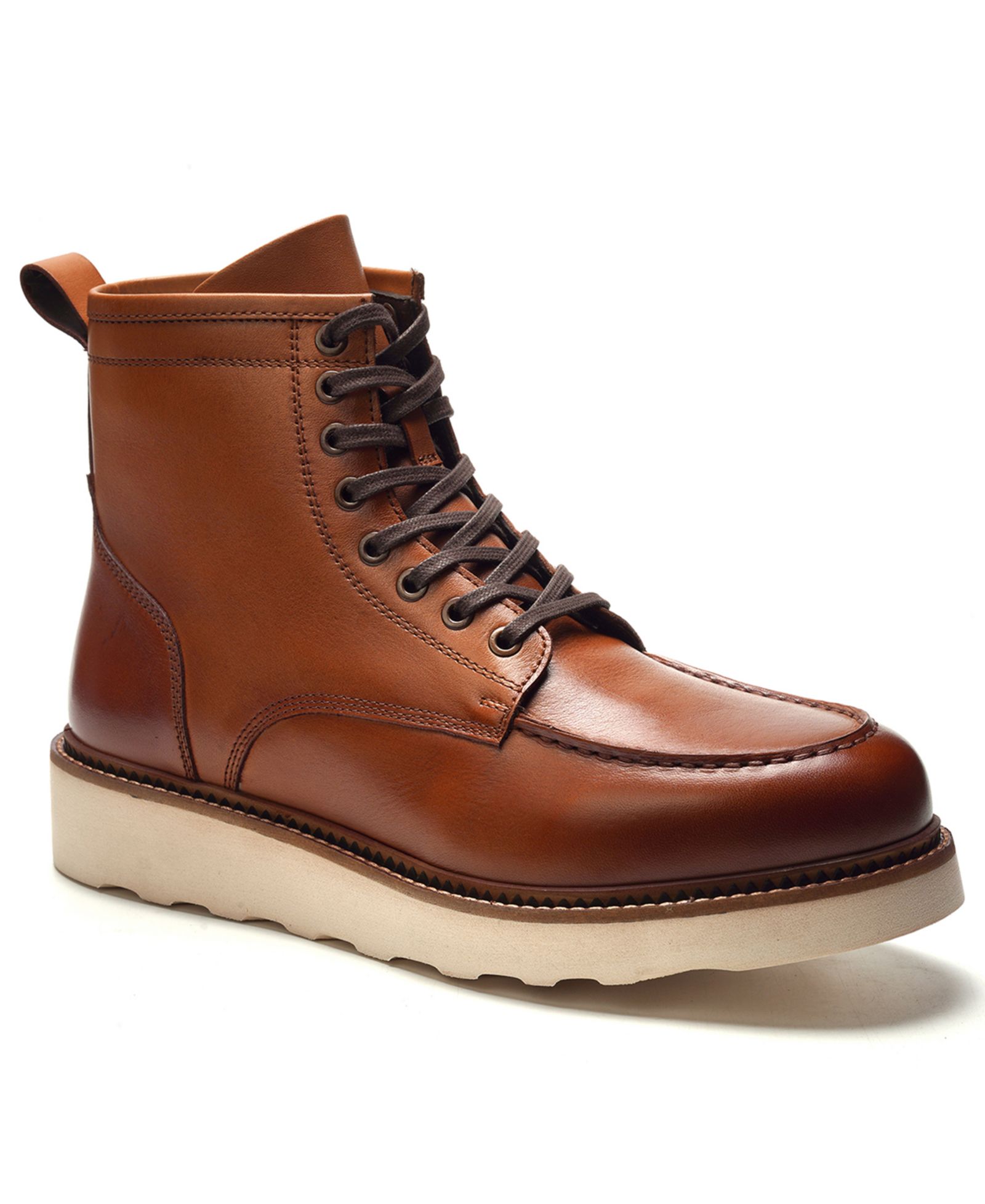 A. Veer Men's Braddock Moc-Toe Boots