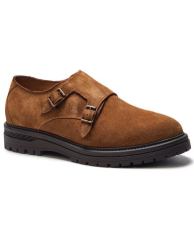 Мужские туфли A. Veer Jett Double Monk Round-Toe