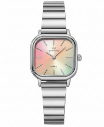 Abingdon Co. Women's Lila Silver Stainless-Steel Bracelet Watch, 26.50mm, Exclusively at Macy’s