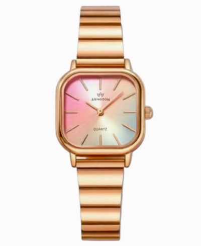 Abingdon Co. Women's Lila Rose Gold Stainless-Steel Bracelet Watch, 26.50mm , Exclusively at Macy’s