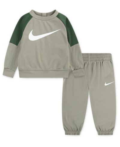 Nike Baby Boys' Lifestyle Essentials Crewneck and Joggers, 2-Piece Set