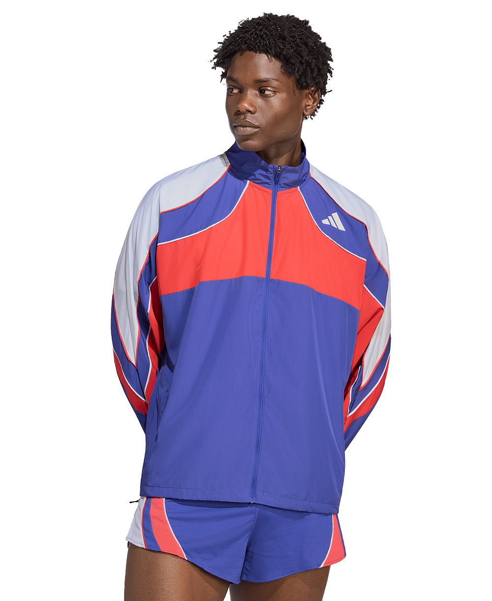 adidas Men's Adizero Archive Running Zipper Jacket