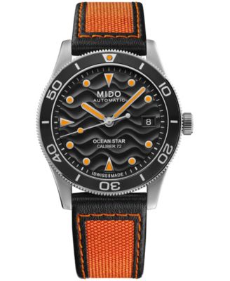 Mido мужские автоматические спортивные часы Ocean Star с тканевым ремешком 39 мм