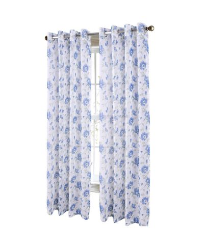Декоративная занавеска RT Designers Collection Meadow Metallic Sheer Printed Doily Curtain Panel