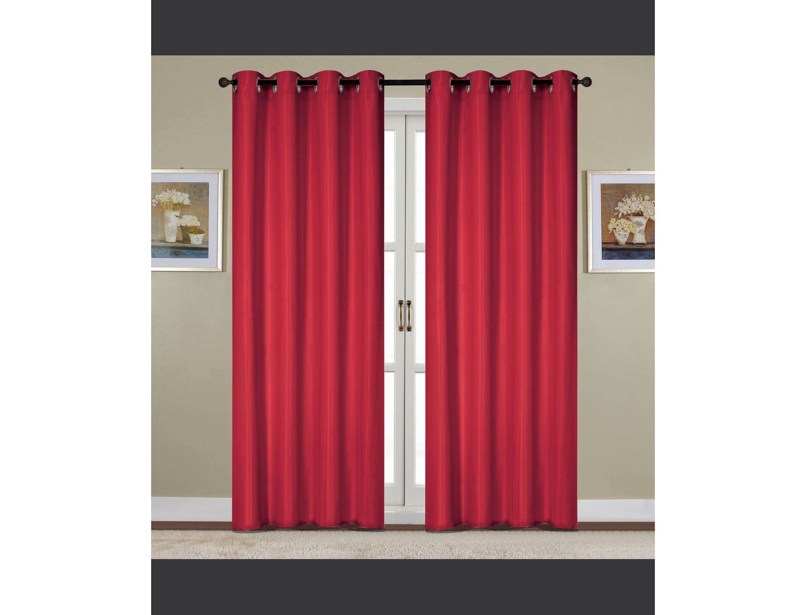 RT Designers Collection Kennedy Elegant Design Grommet Curtain Panel