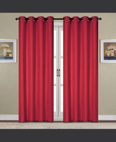 RT Designers Collection Kennedy Elegant Design Grommet Curtain Panel