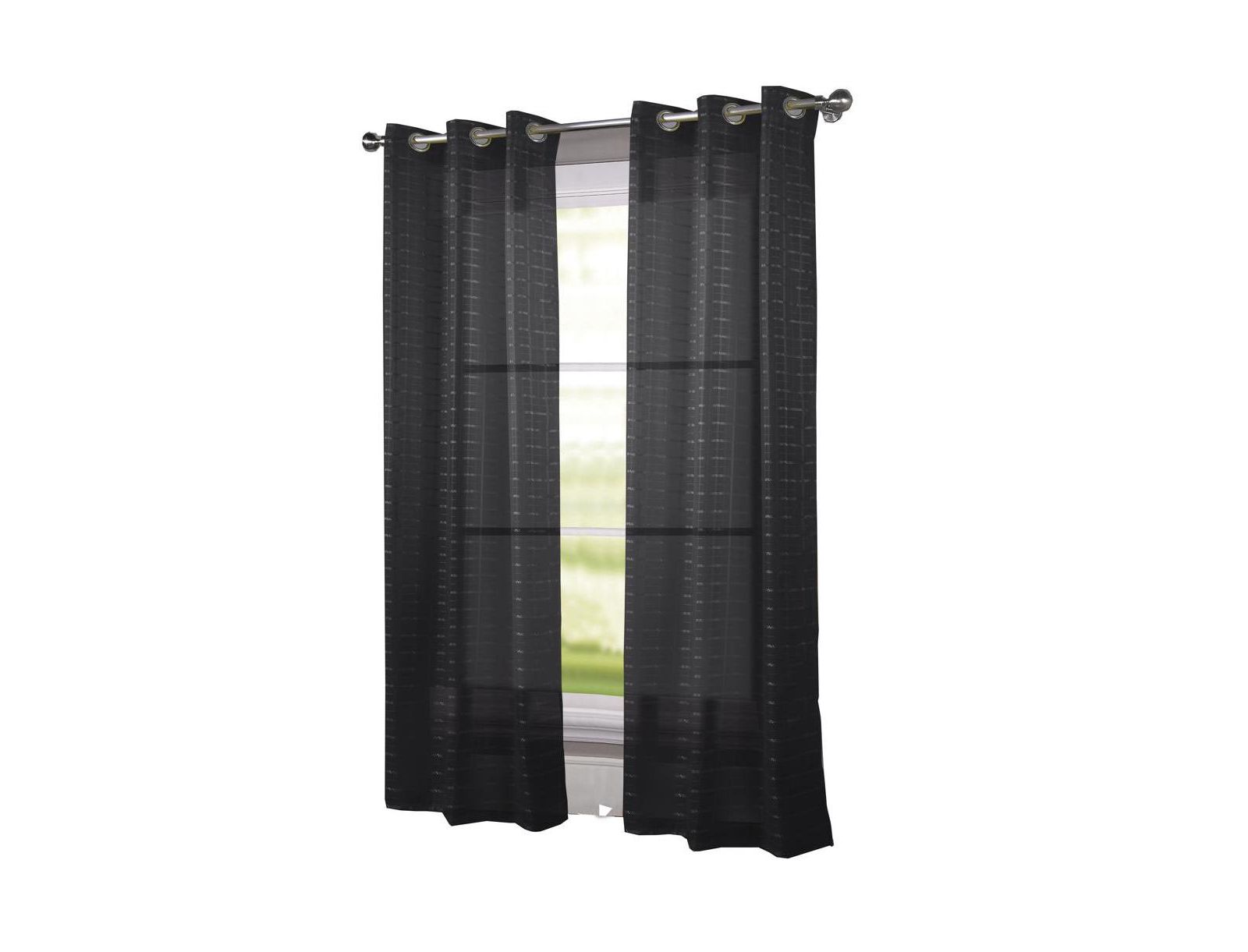 Штора RT Designers Collection Wanda Box Voile Light Filtering One Grommet 54" x 90"