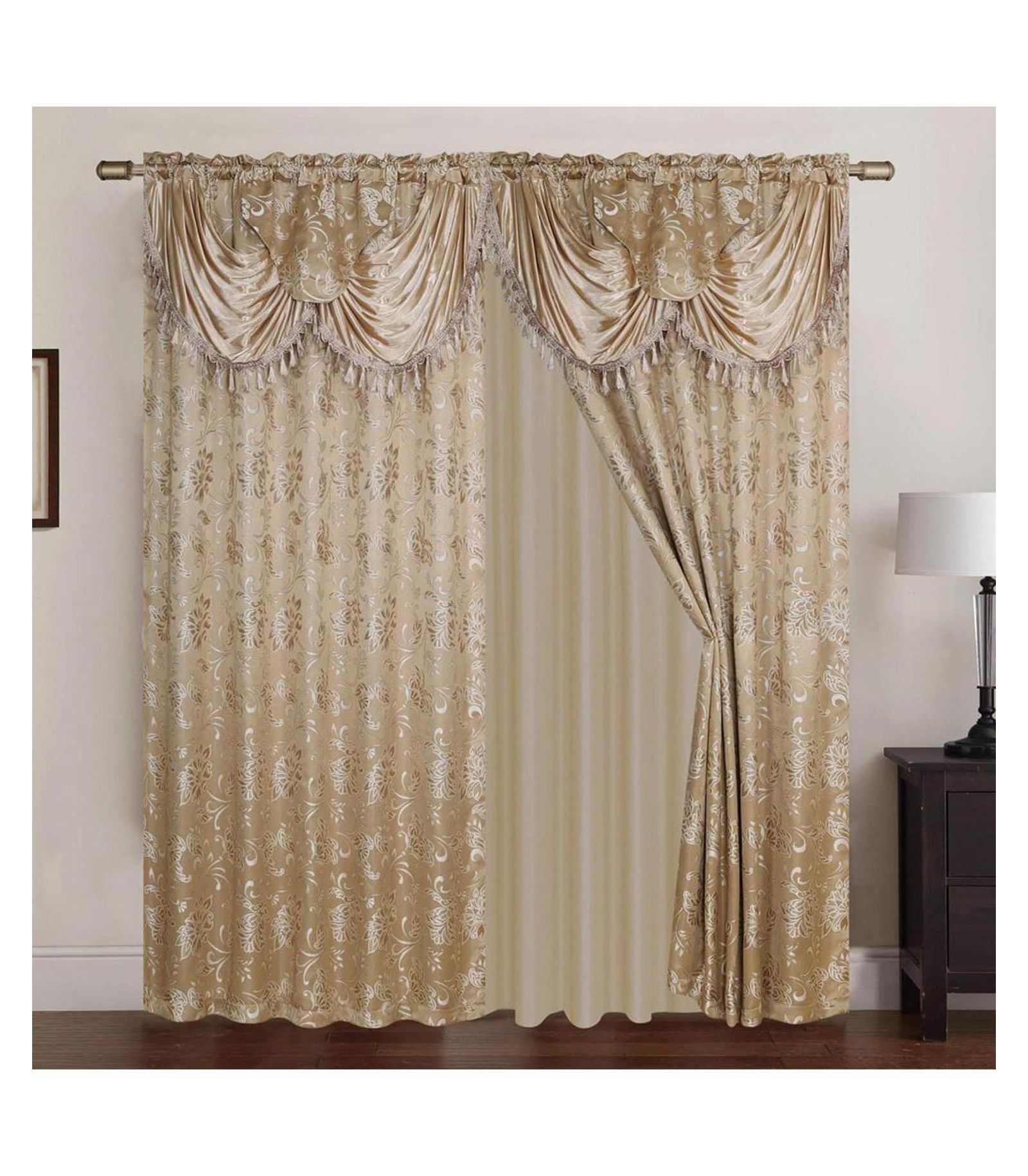 Шторы RT Designers Collection Clayton 2-Piece Modern Energy Saving