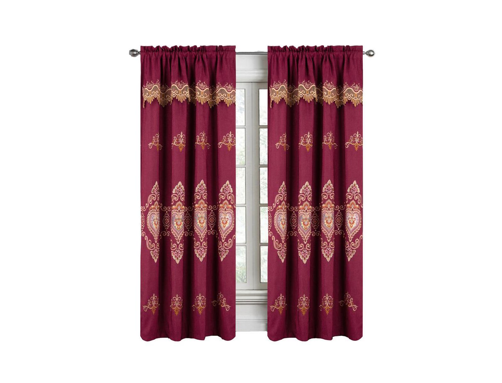 Штора RT Designers Collection Bonnie Macrame Room Darkening