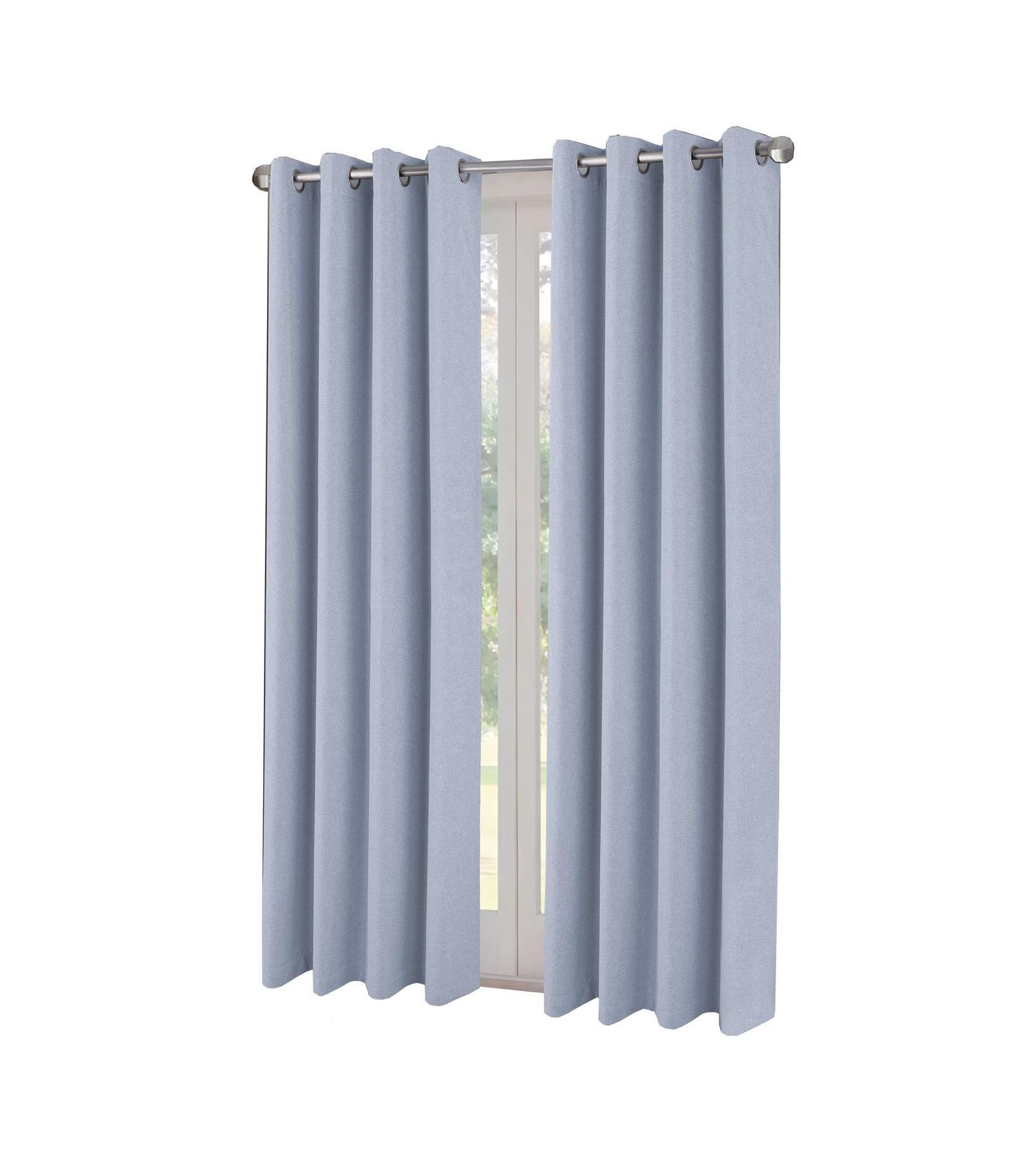 Шторная панель RT Designers Collection Boden 100% Blackout Grommet 54" x 90" Sky Blue