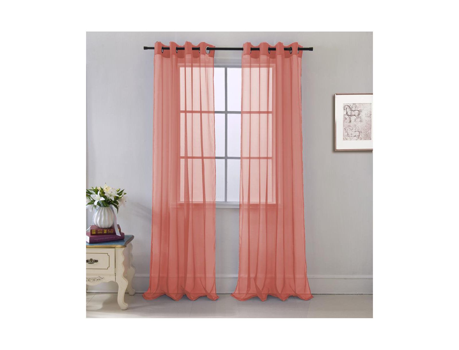 Тюль RT Designers Collection Cara One Sheer 54" x 90