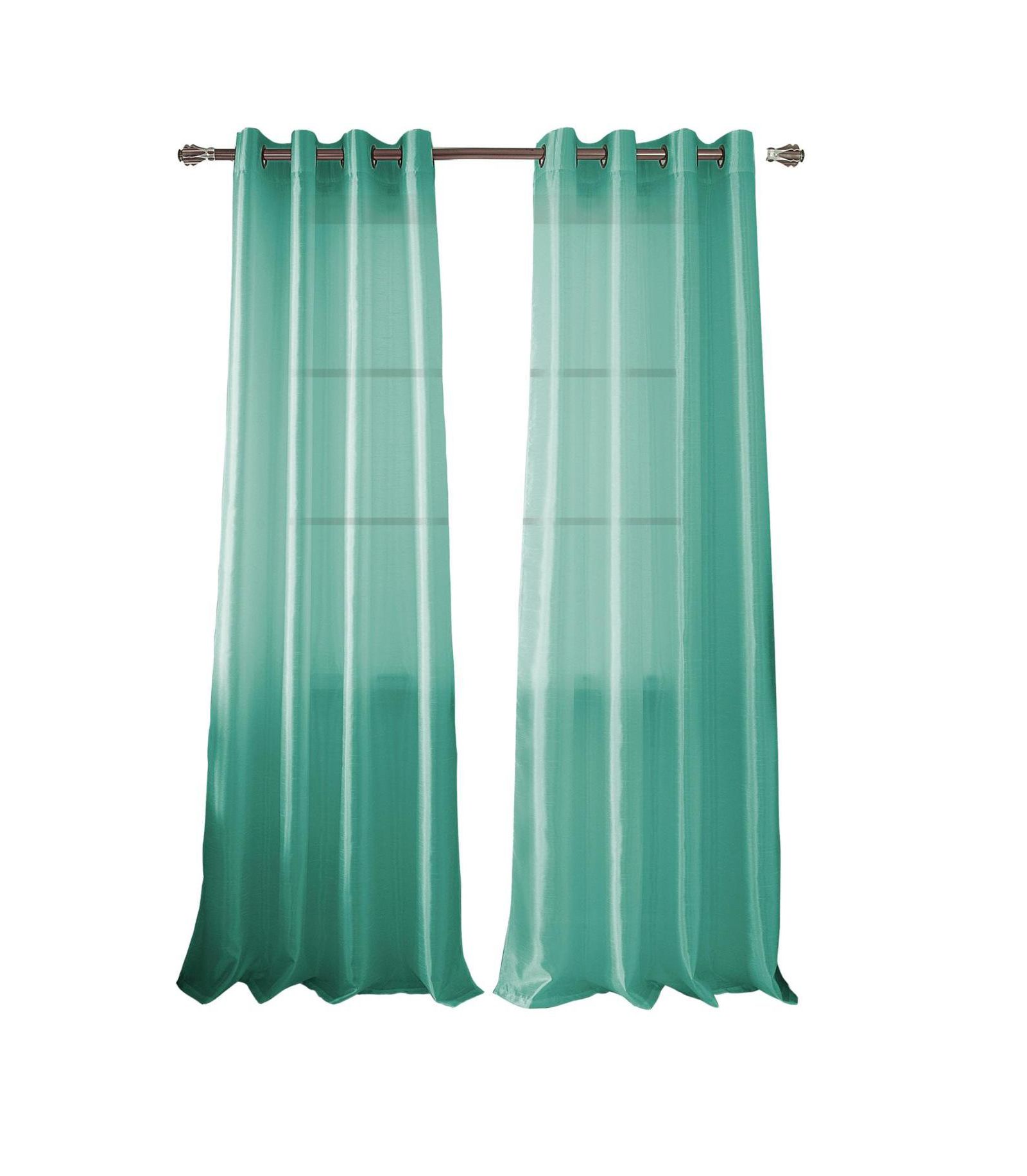 Штора RT Designer Collection Nancy Grommet Luxurious Modern Design Curtain Panel 54" x 95