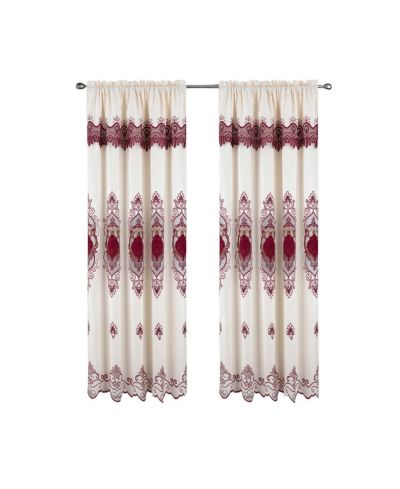 Штора RT Designers Collection Betsy Macrame Rod Pocket 52" x 84"