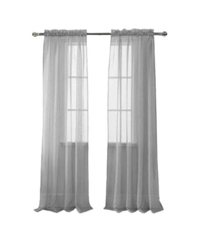 RT Designers Collection Celine Sophisticated Sheer Curtain Panel