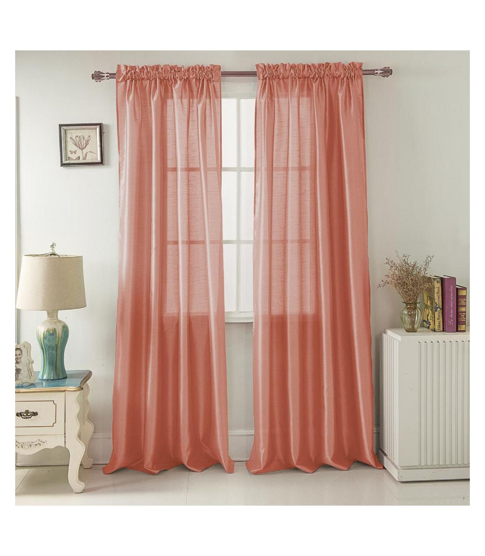 Верхняя панель RT Designers Collection Ramallah Trading Nikki с карманом для стержня, 55" X 84"