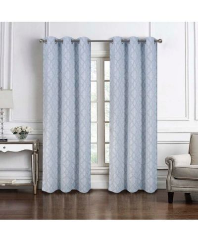Штора RT Designers Collection Brookfield Jacquard Dark Blue