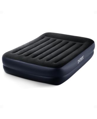 Intex 64123ED Air Mattress, Dura Beam Plus Pillow Rest with Built in Pump, Queen