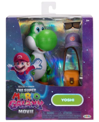 Набор фигурок Yoshi из фильма SUPER MARIO Galaxy, 5" Action Figure