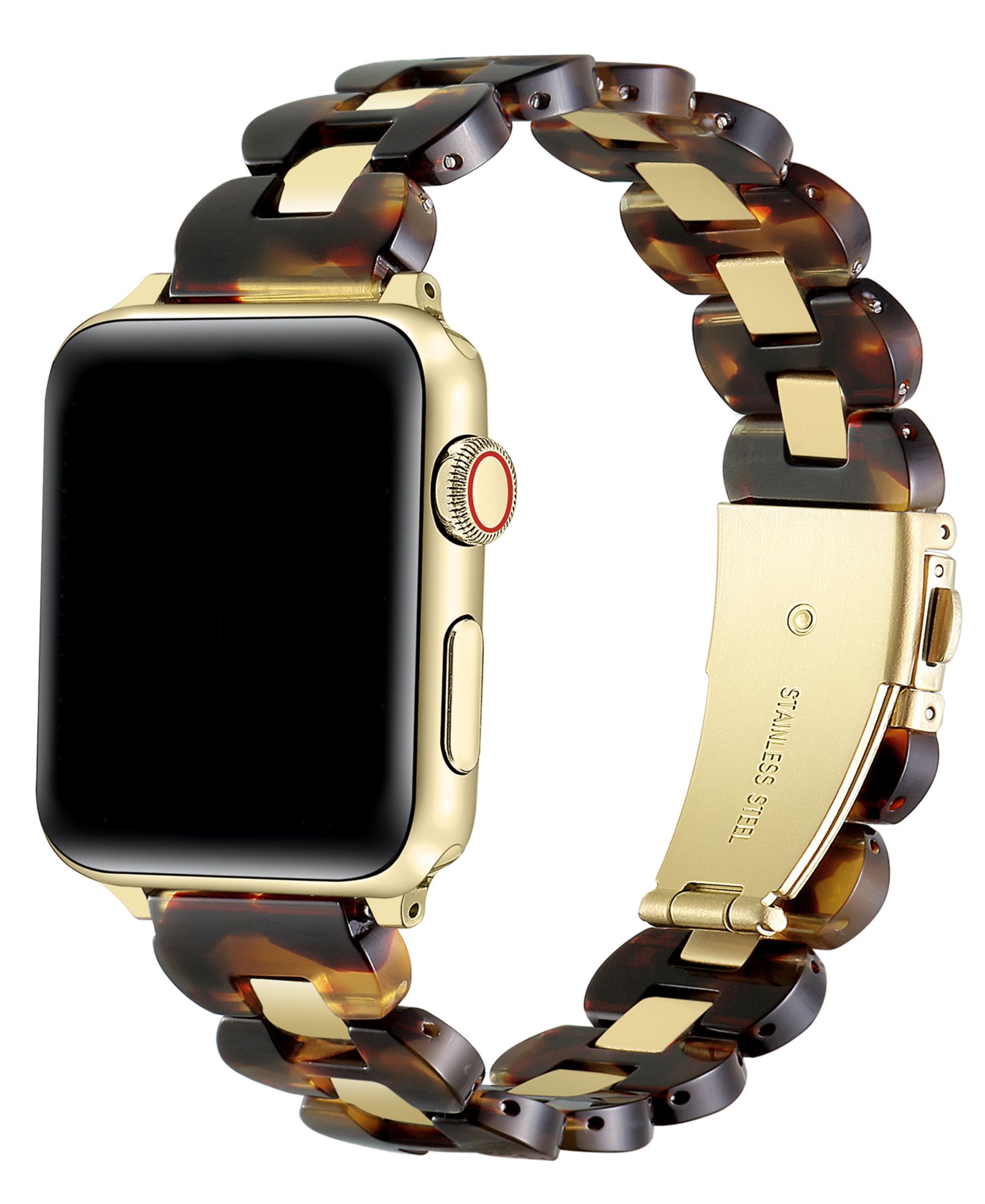 Ремешок Posh Tech Aria Scalloped Resin Stainless Steel для Apple Watch
