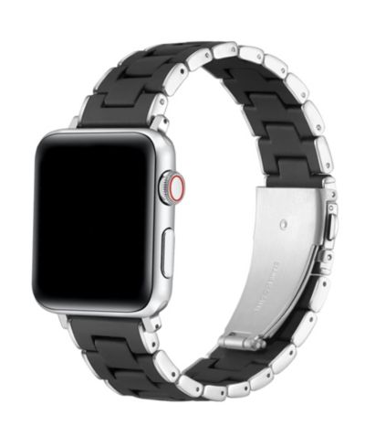Posh Tech Силиконовый металлический ремешок для Apple Watch Orla