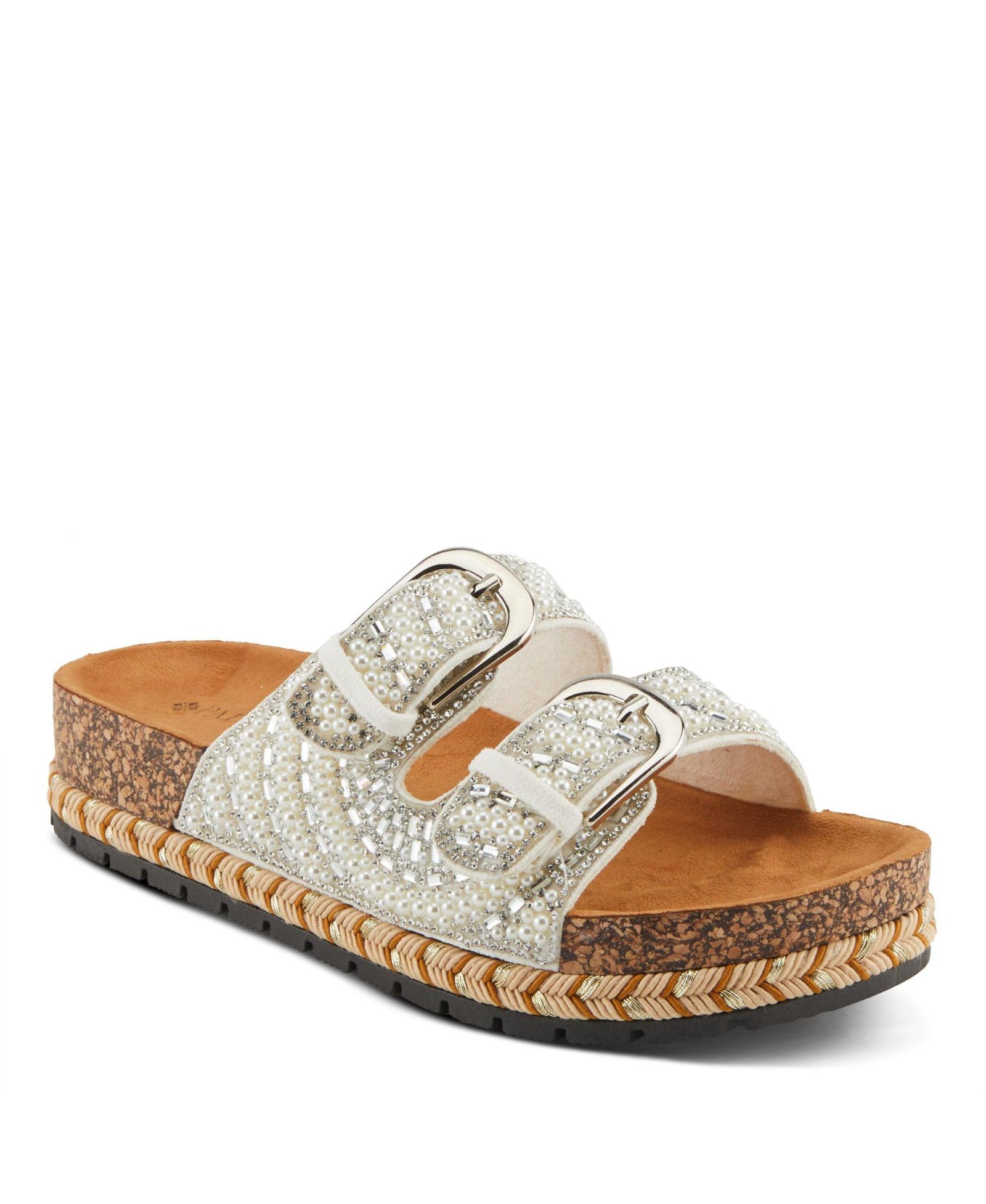Patrizia Pearline Women's Slide with Durable Cork Sole