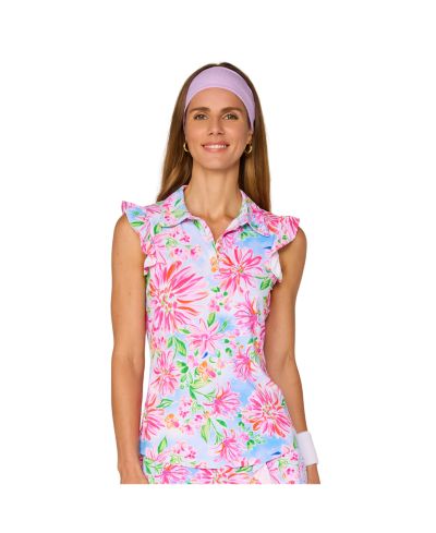 G Lifestyle Ruffle Sleeve Top