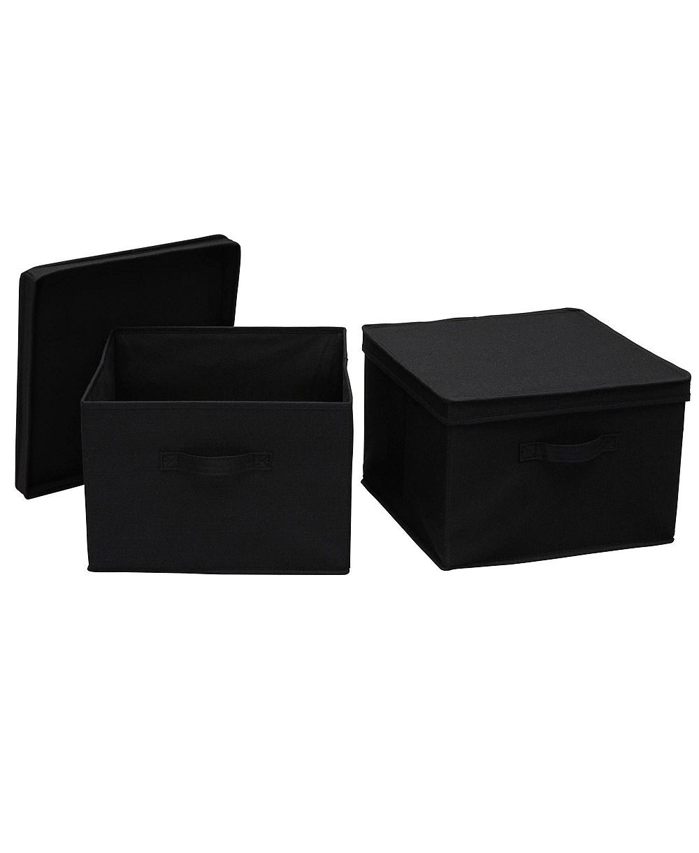 Household Essentials Square Storage Box With Lid