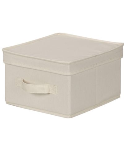 Household Essentials Wide Storage Box With Lid Box