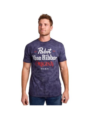Pabst Blue Ribbon Мужская футболка с коротким рукавом, Medium