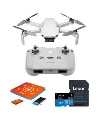 Дрон DJI Mini 4K с камерой 4K UHD, до 249 g, передача видео 10km, автовозврат, ветроустойчивость, 1 аккумулятор на 31 мин