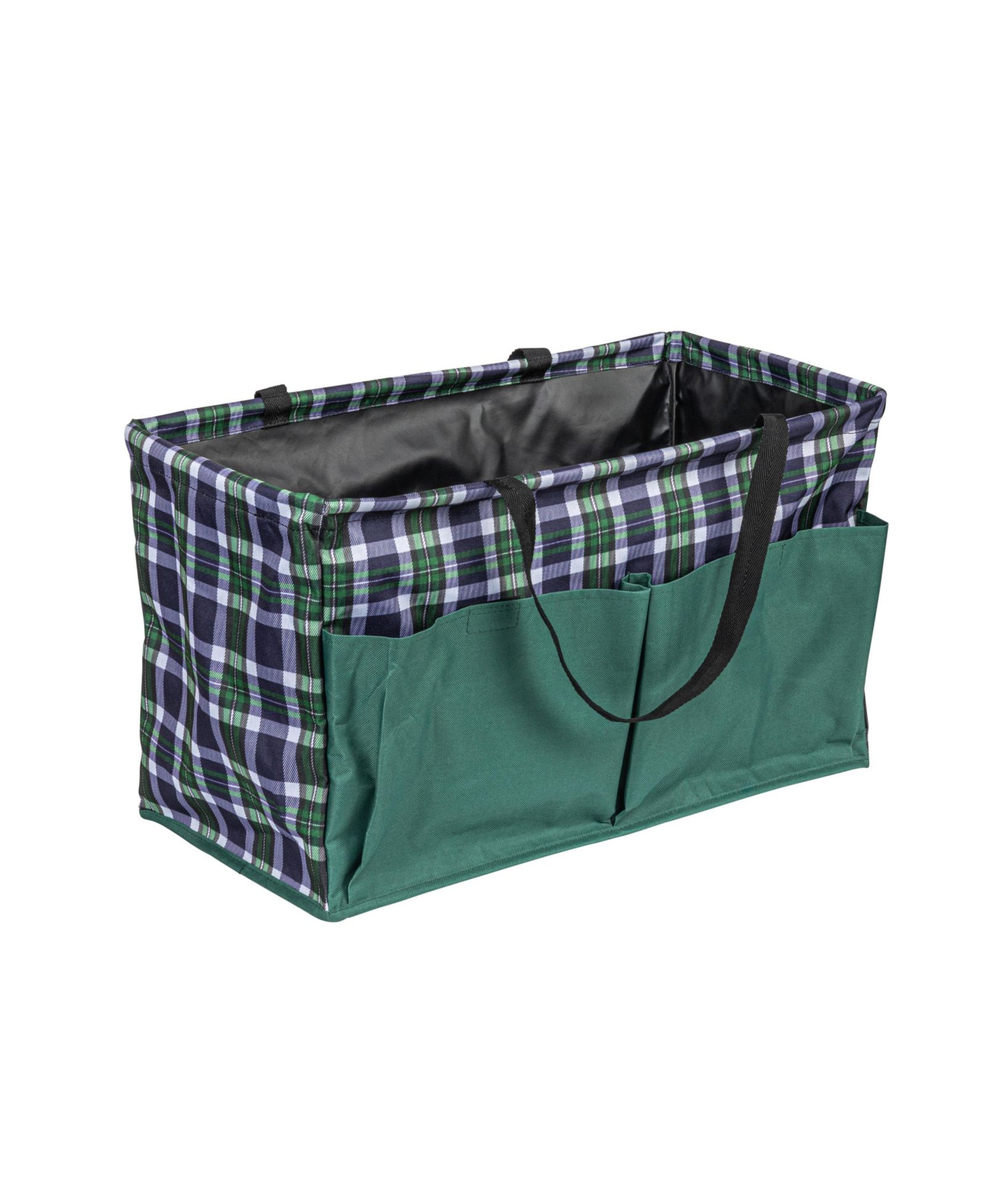 Универсальная сумка Household Essentials Plaid Krush с зелеными карманами