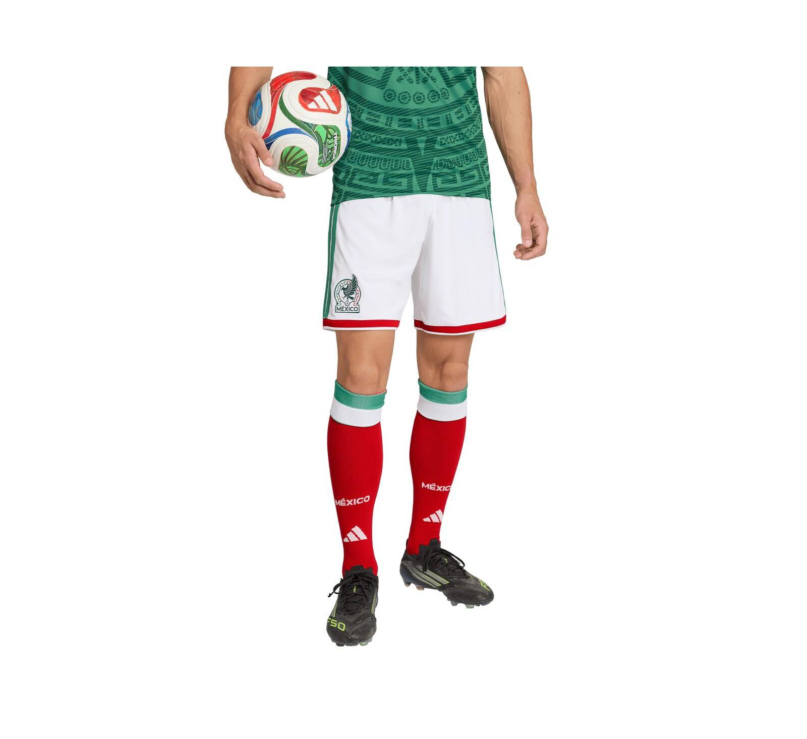 Adidas Men's White Mexico National Team FIFA x World Cup 2026 Replica Shorts