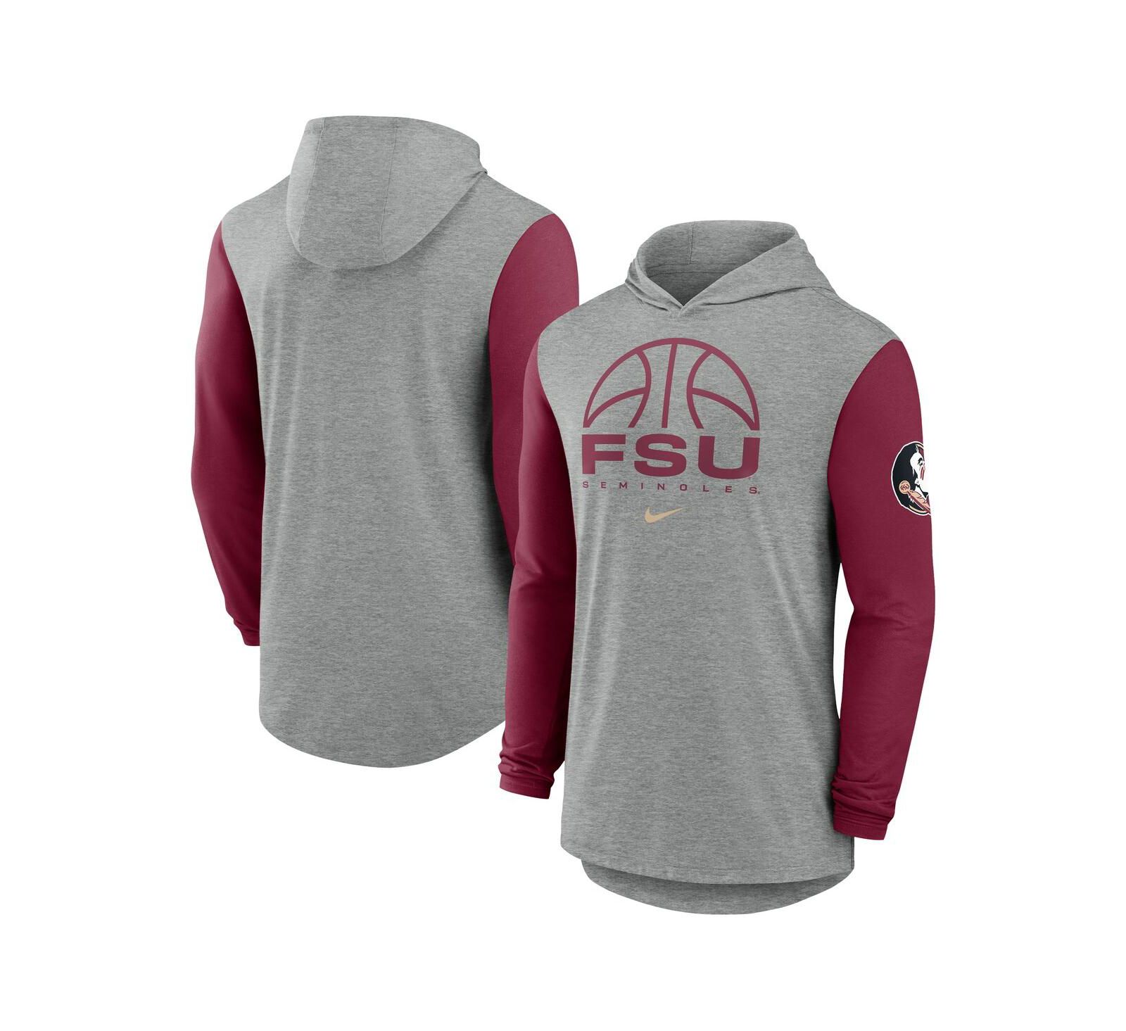 Nike Мужская толстовка с длинным рукавом Florida State Seminoles Basketball