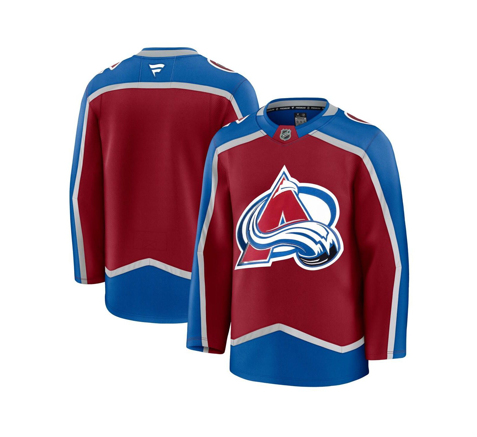 Мужская джерси Fanatics Colorado Avalanche Home Premium Burgundy