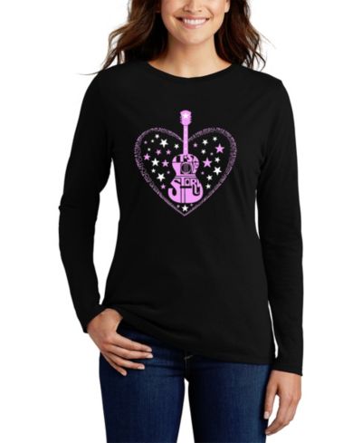 Женская футболка LA Pop Art It's A Love Story Long-Sleeve