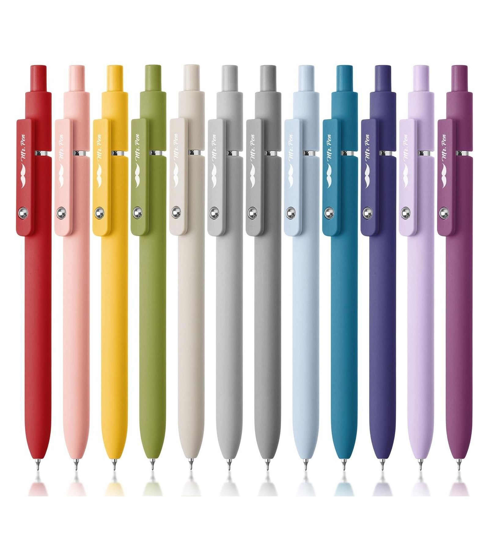 Гелевая ручка Mr. Pen Retractable, упаковка 6 или 12 шт