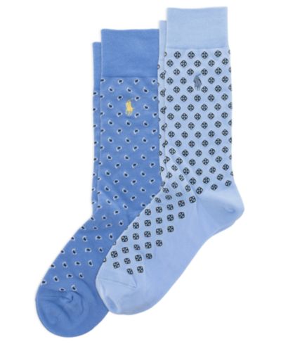 Мужские носки Polo Ralph Lauren Foulard Slack, комплект из 2 шт