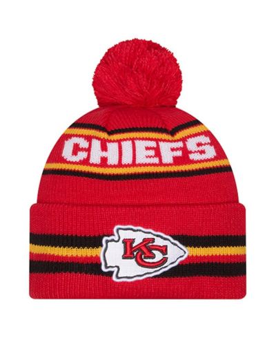 Вязаная шапка New Era Kansas City Chiefs с помпоном