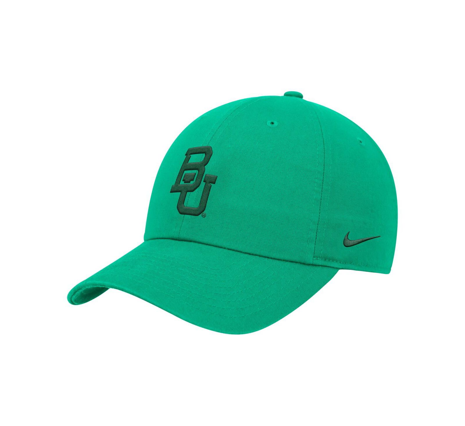 Мужская кепка Nike Green Baylor Bears Club Adjustable