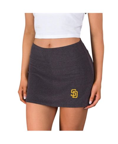 Women's Charcoal San Diego Padres Centerline Knit Skort