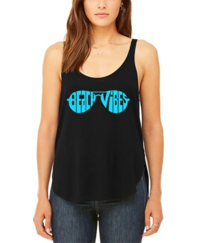 LA Pop Art Женский топ LA Pop Art Beach Vibes Tank Top