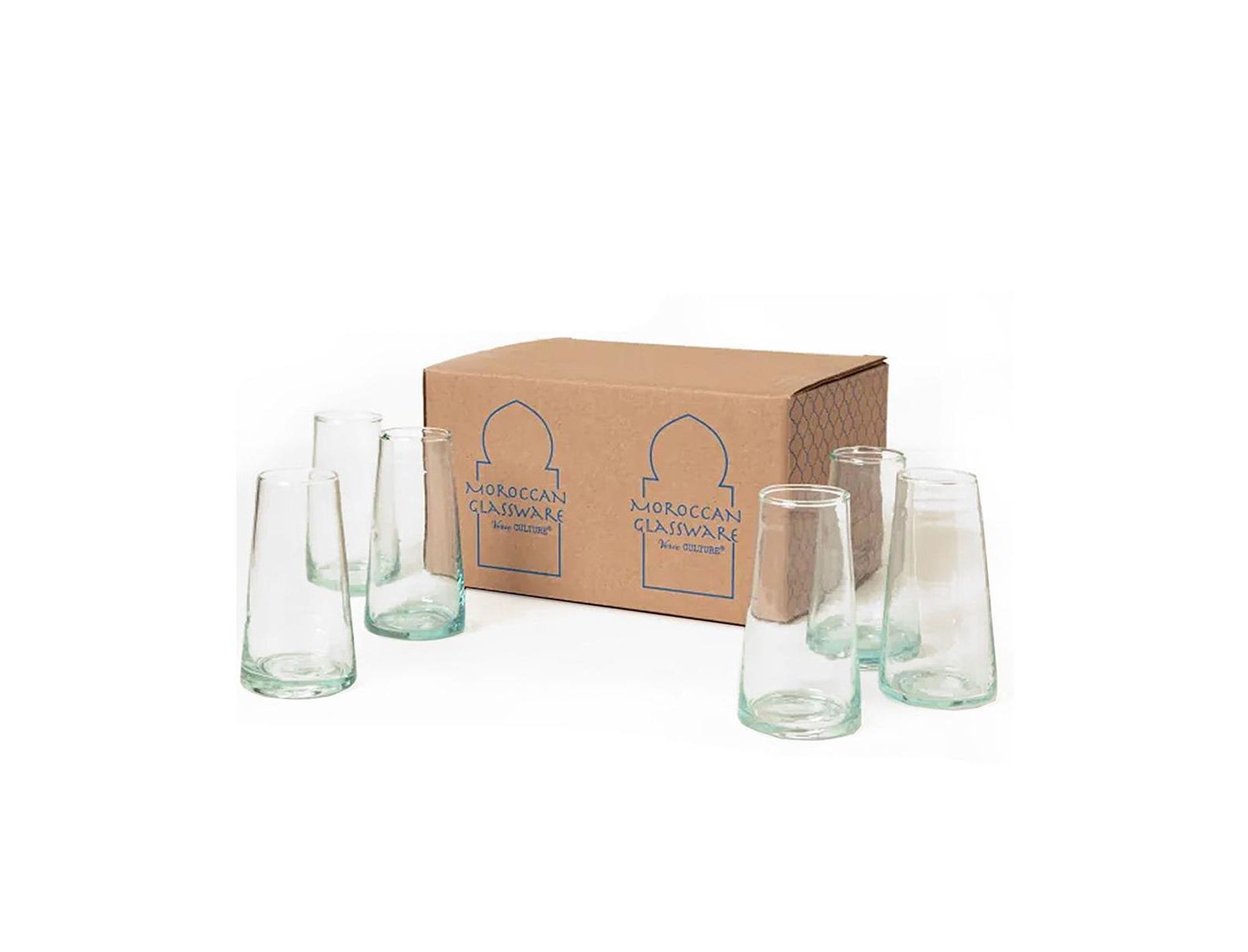 Verve Culture Champagne Glasses Clear - Set of 6