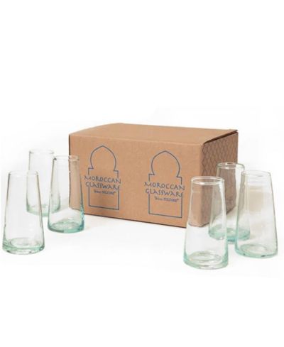 Verve Culture Champagne Glasses Clear - Set of 6