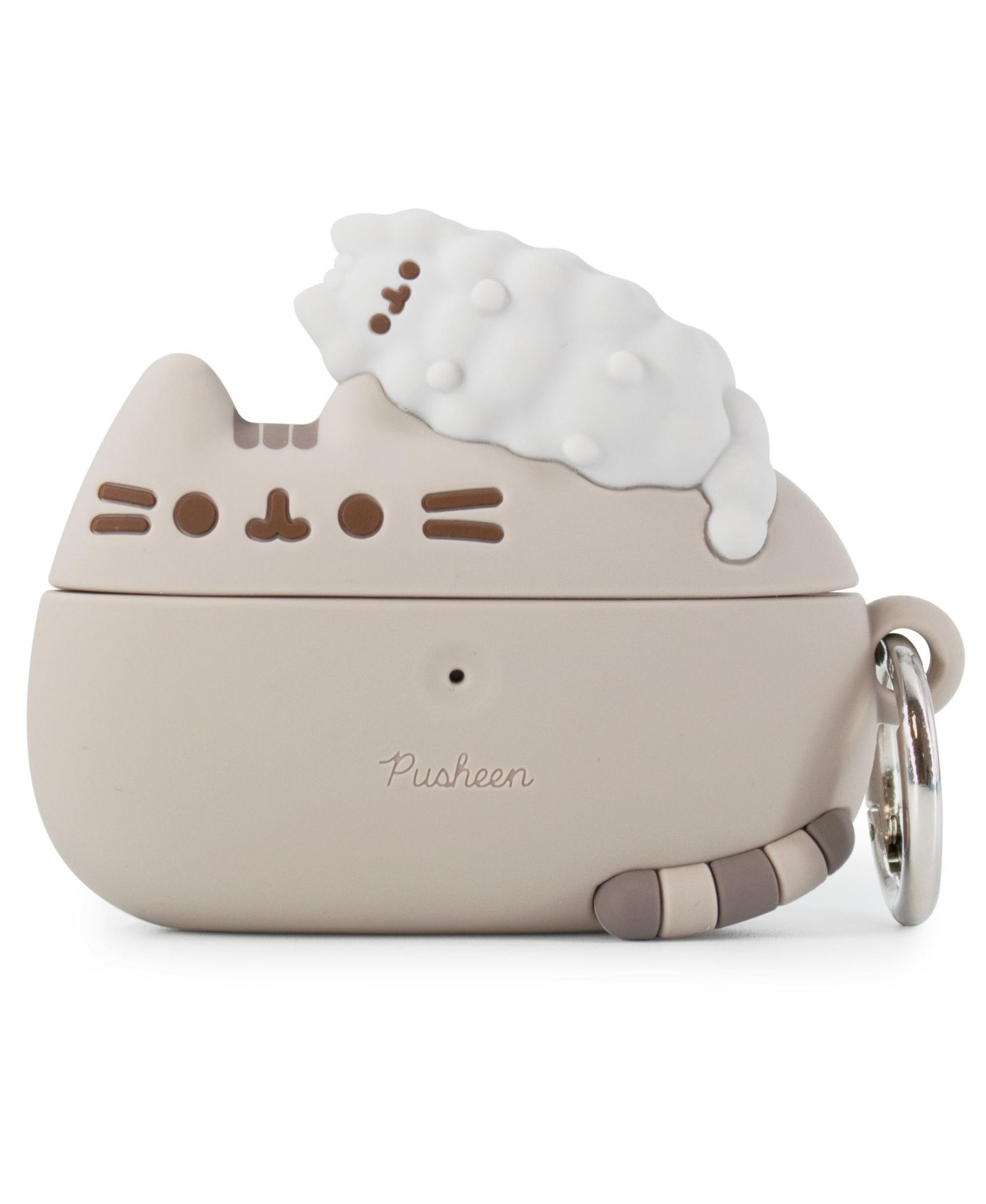 Силиконовый чехол для AirPods Pusheen с беспроводной зарядкой для Apple AirPods 3-го поколения