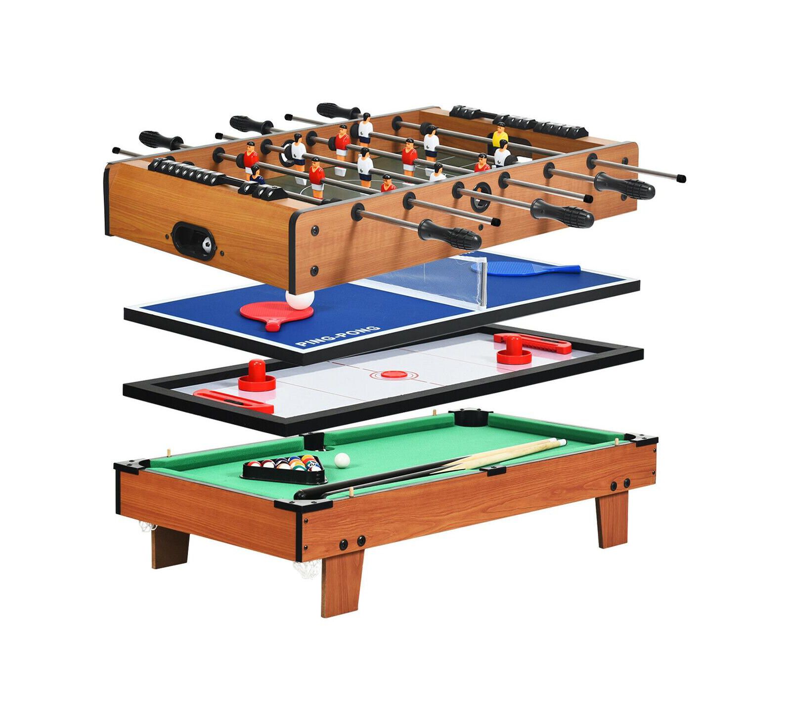 SKONYON 4 In 1 Multi Game Hockey