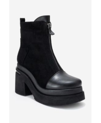 Женские ботильоны на платформе Prologue Shoes Ardenne Zip